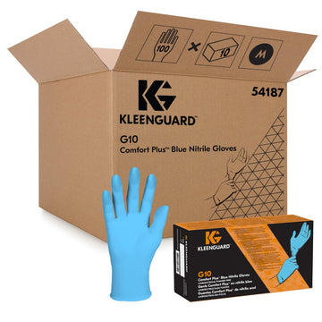 KleenGuard G10 Comfort Plus™ Blue Nitrile Gloves